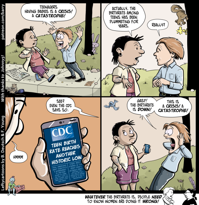 Lefty Cartoons » Blog Archive » The Birth Rate is Always a Crisis